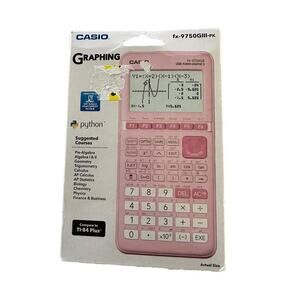 Casio Graphing Calculators fx-9750GIII Sakura Pink Edition NEW